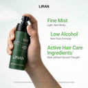 LIRAN Men's Texturizing & Volumizing Hair Styling Spray – Sea Salt Spray Upgrade Alternative